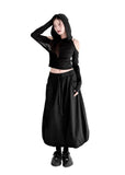 CROP HOOD OFF TOP