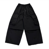 Chiffon Nylon Cargo Pants