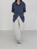 Pigment Nylon Overfit Short Sleeve Shirt