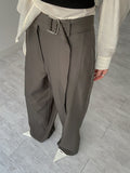 Jenna Belted Wide Slacks