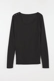 Fold Snap Unbalanced Tee