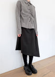EDGE SLIT SKIRT