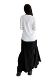 FORMED DRAPE SKIRT
