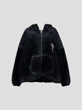 Domble star semi crop fleece