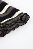 Wave frill muffler