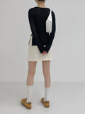 Slen Slit Knit T-shirt