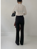 Slim Basic Bootcut Slacks