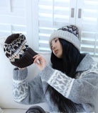 Nordic knit beanie