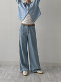 542 High Waist Wide Denim Pants