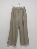 Liona Cotton Long Wide Pants