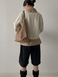 Pinot Corduroy Pintuck Bermuda Pants
