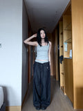 LAYERED DENIM PANTS