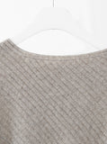 [Premium] Superfine Wool Diagonal Knit