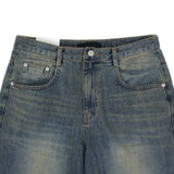 Premium Teen washed wide denim