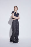 curve balloon denim