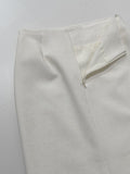 Lauder linen H-line long skirt