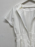 Bijo Nylon Pleated Long One Piece