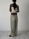 Leaf Layered Bustier Sleeveless