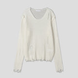 Hidden Punk Damage Knit
