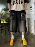 Vintage Washing Bermuda Denim