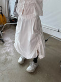 BALLOON STRING LONG SKIRT