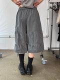 FRILL BERMUDA PANTS