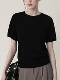 [Premium] Whole Garment Esti Short Sleeve Knit