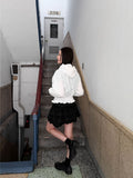 FRILLED MINISKIRT
