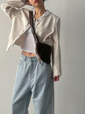 Pin-Tuck Hood Neck Slim Fit Tee