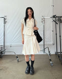 DOUBLE BUTTON SHORT JACKET