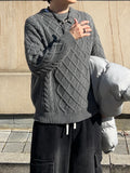 Moa Wool Twist Round Knit