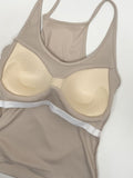 Duo Deep U-Neck Bra Top Sleeveless