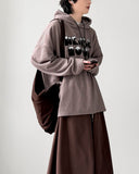 Arumi Hood Over Knit