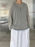 Linen Square-Neck Knit