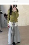 PB Open Collar Cardigan T-shirt
