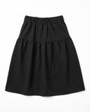 TIE WRAP MIDI SKIRT