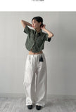Kota Denim Crop Shirt Jacket