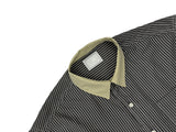 Block Stripe Balloon Shirt