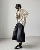 Cool Linen Stripe Long Sleeve