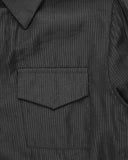 ASYMMETRIC STRIPE SHIRT