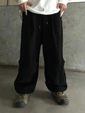 Hip-hop Balloon Brushed Jogger Pants