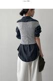 Grip Ribbed Off-Shoulder T-Shirt