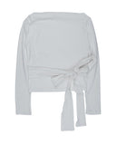 BOATNECK STRAP CROP TOP