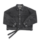 Hermes Belt Denim Jacket