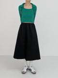 Berry Halter Sleeveless Knitwear