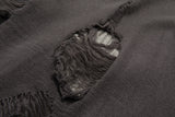Vlet damage knit cardigan