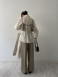 Newpopo Strap Wide Slacks
