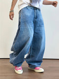 Nute Washing Balloon Denim Pants