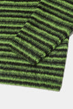 Like hairy stripe knit