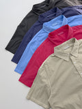 Pigment Nylon Overfit Short Sleeve Shirt